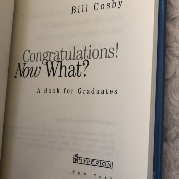 Congratulations! Now What?: A Book for Graduates
by Bill Cosby - NEW - Picture 14 of 16
